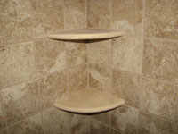 tile shower-marble corner shelves-marlton,nj